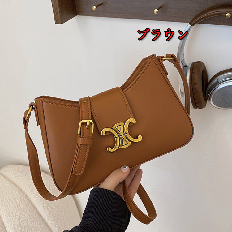 【小物】3色ショルダーバッグF7835