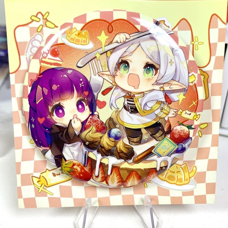 【GOODS】葬送のフリーレン  ちびキャラ 58mm 缶バッジ Q2525