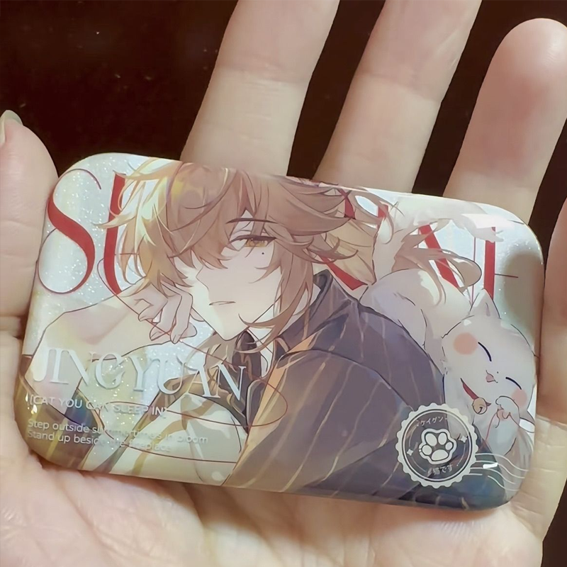 【GOODS】崩壊スターレイル 景元 長方形 缶バッジ Q2544