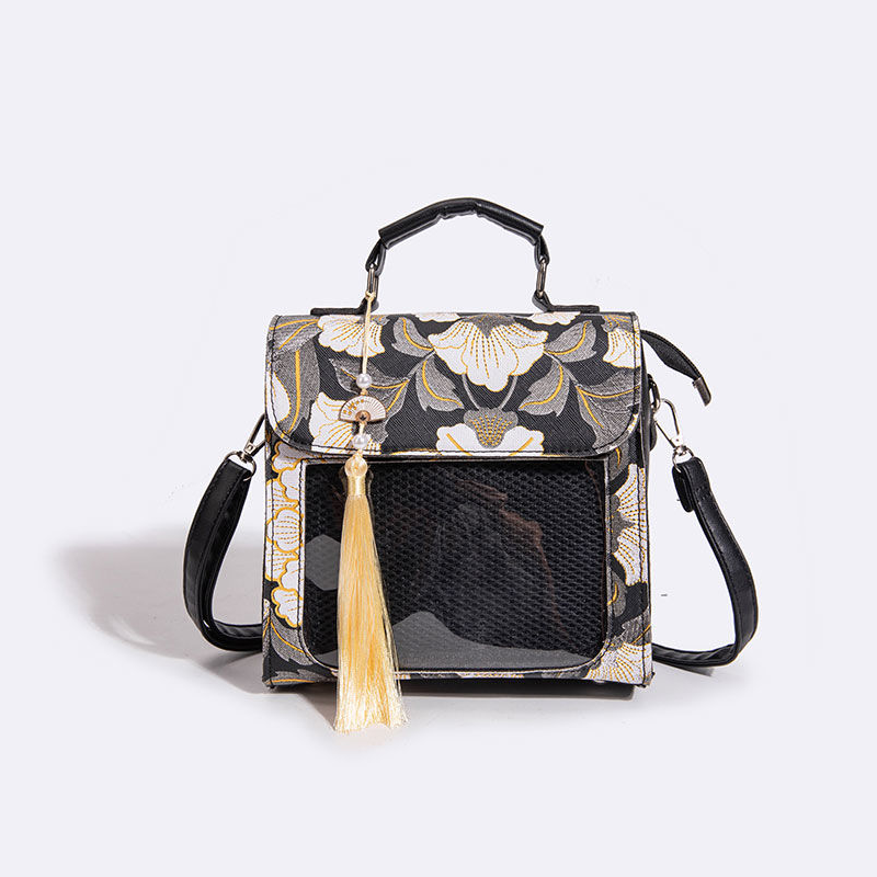 【GOODS】痛バッグ 刺繍 ショルダーバッグ Ｑ2271