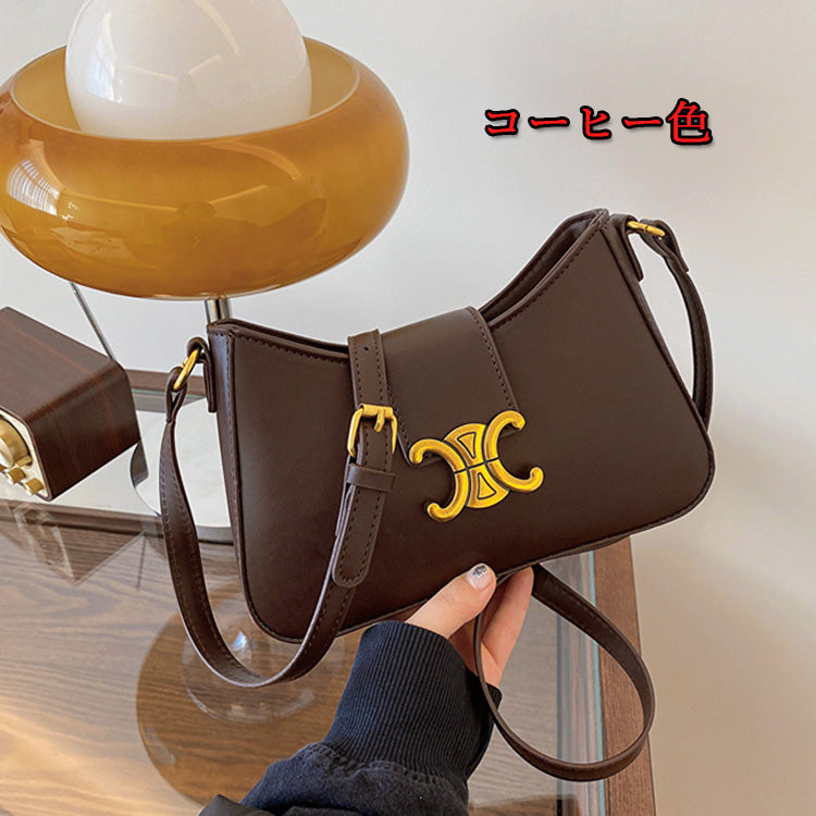 【小物】3色ショルダーバッグF7835