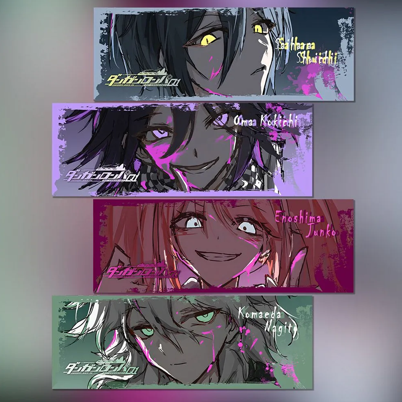 【GOODS】ダンガンロンパ ホログラムチケット 4点セット Q2210