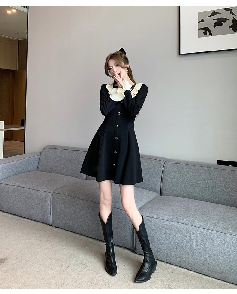 【dress】ドッキングワンピース　M19045