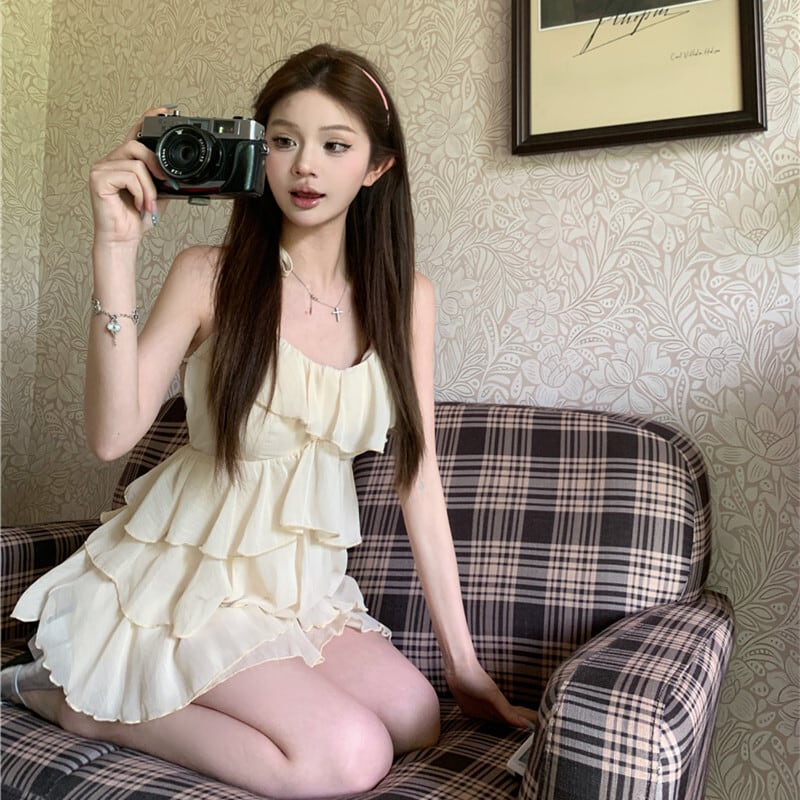 【dress】ホルターネックワンピース　M24682