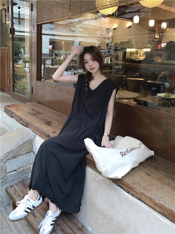 【dress】ノースリーブワンピース　M24099