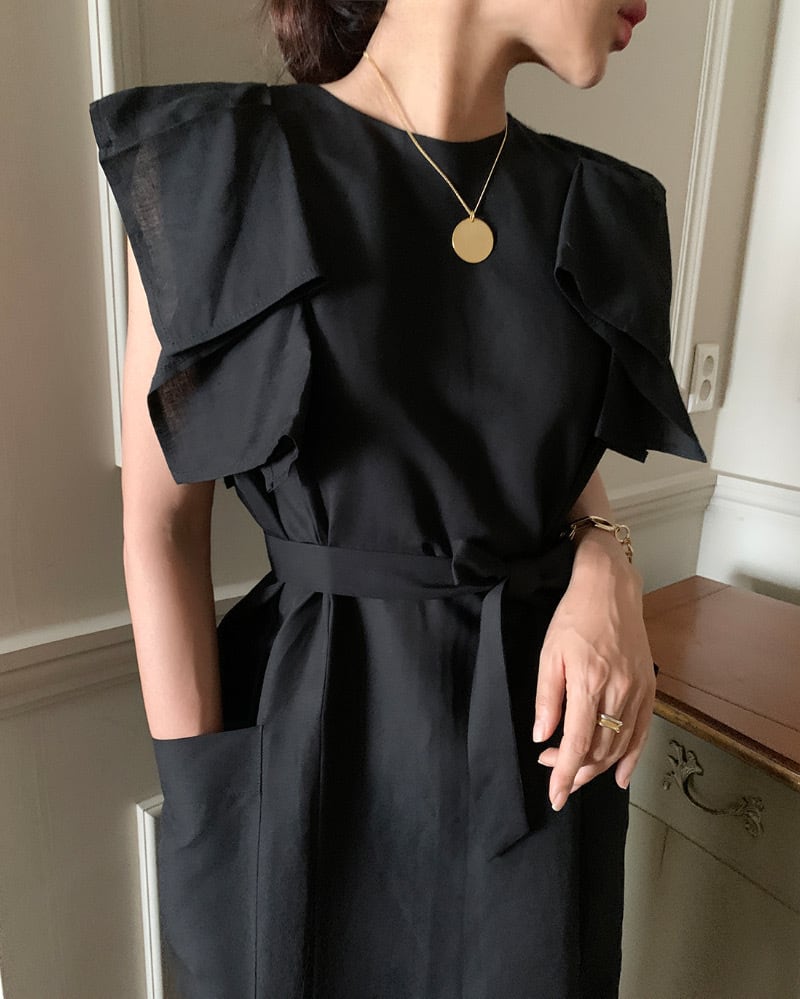 【dress】フリルワンピース　M24723