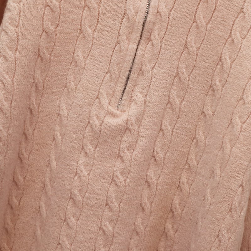 【tops】ファスナーニットセーター　M26849