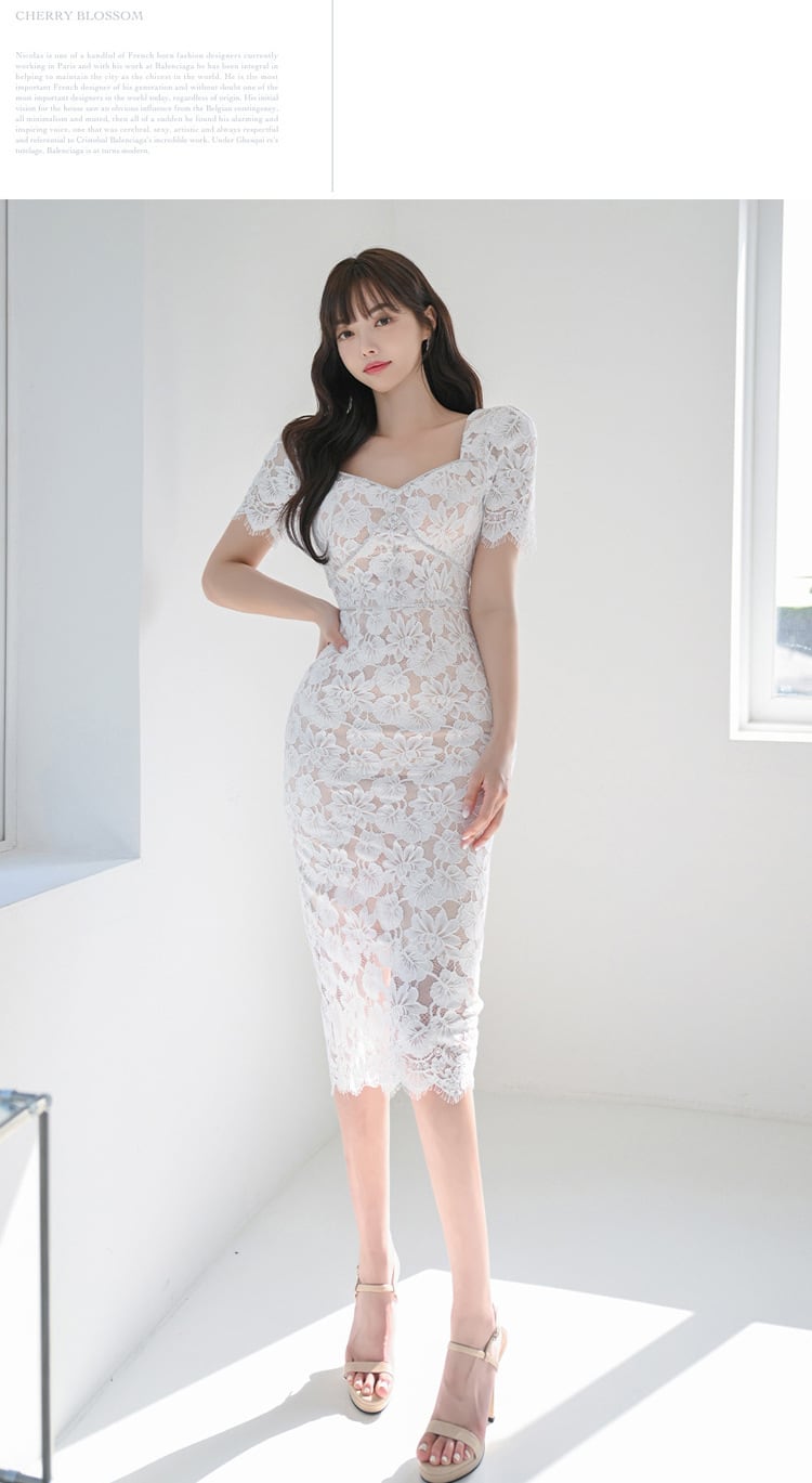 【dress】レースワンピース　M24322