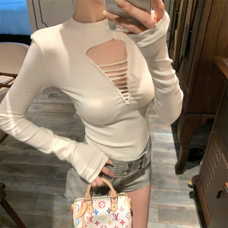 【tops】長袖Tシャツ　M29685