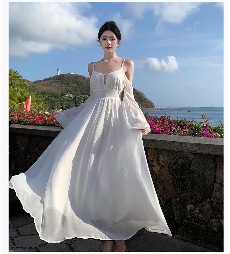 【dress】バックレスワンピース　M25210