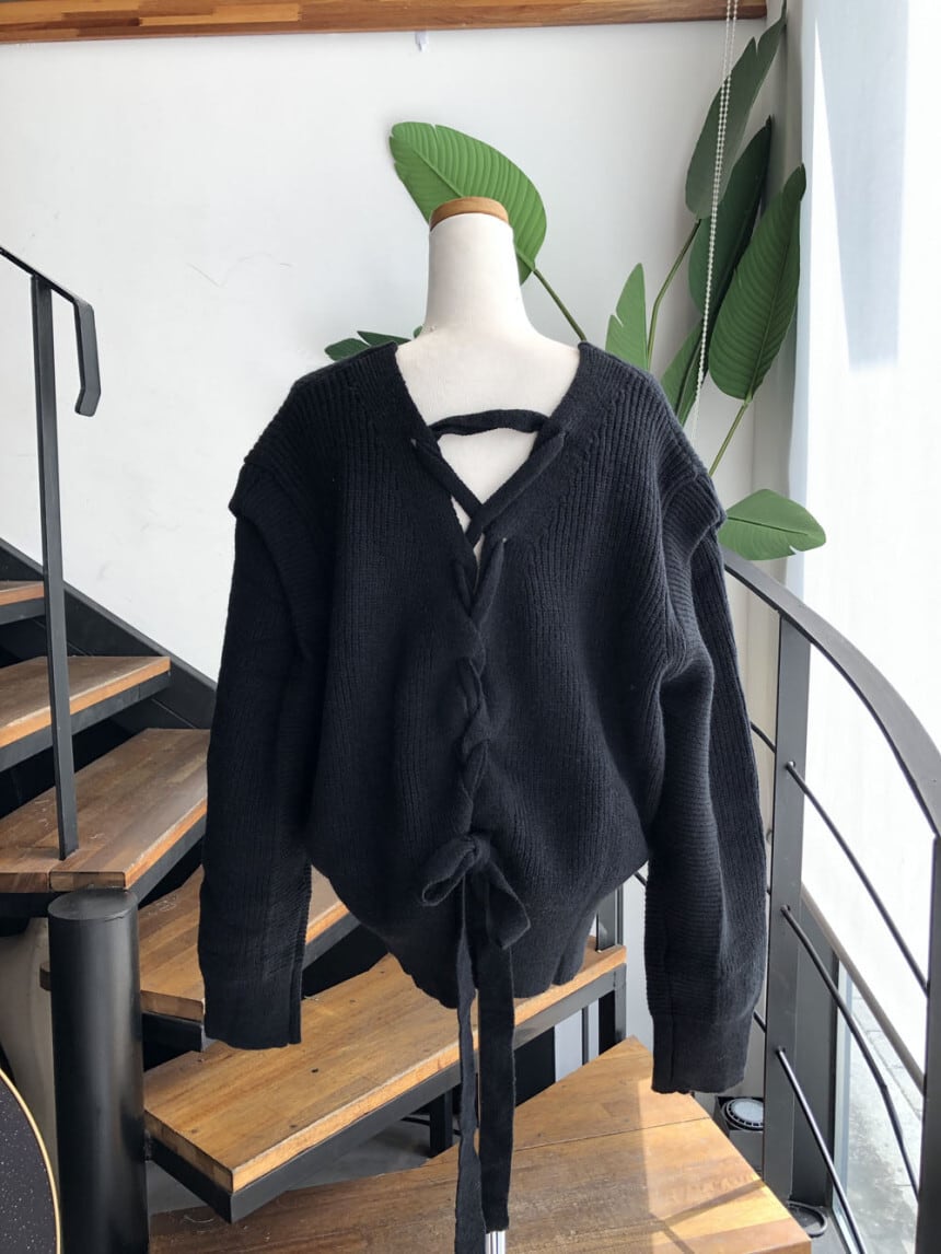 【outer】ニットカーデ　M17962