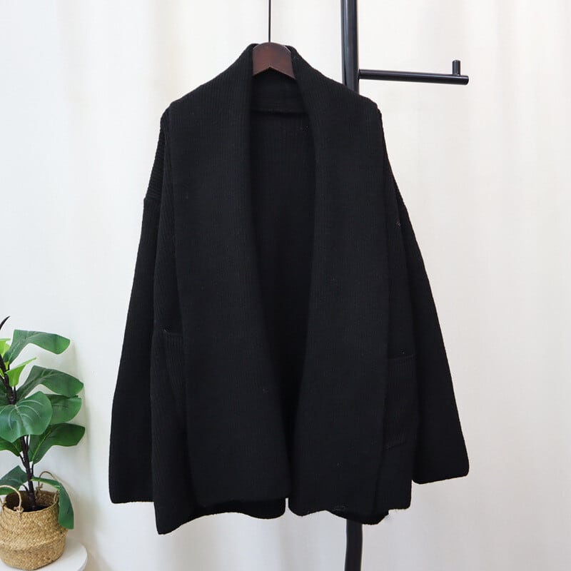 【outer】Vネックニットカーデ　M27589