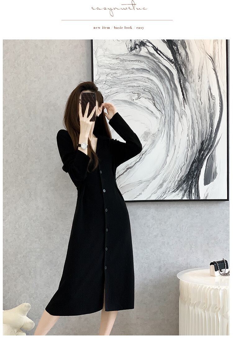 【dress】ニットワンピース　M25381