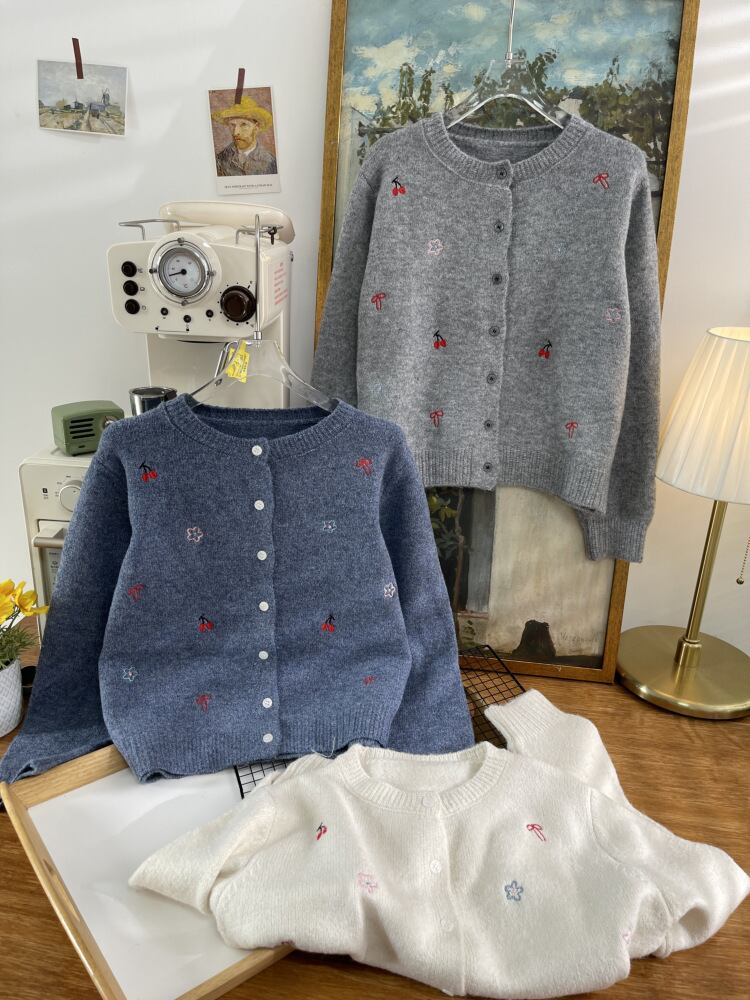 【outer】ニットカーデ　M27508