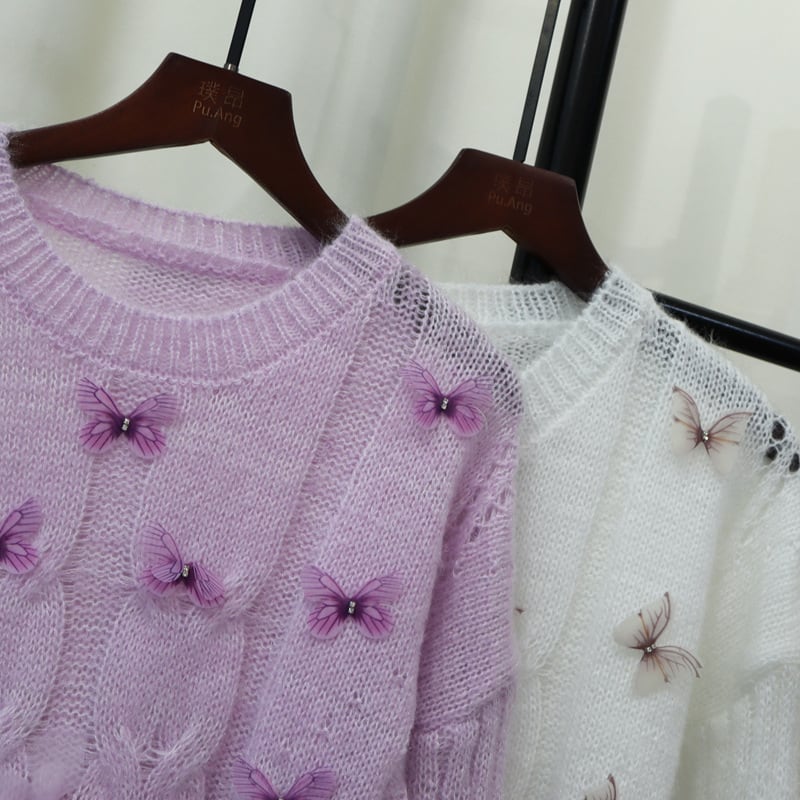 【tops】ニットセーター　M26090