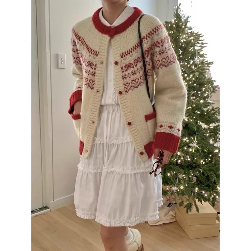 【outer】ニットカーデ　M28814