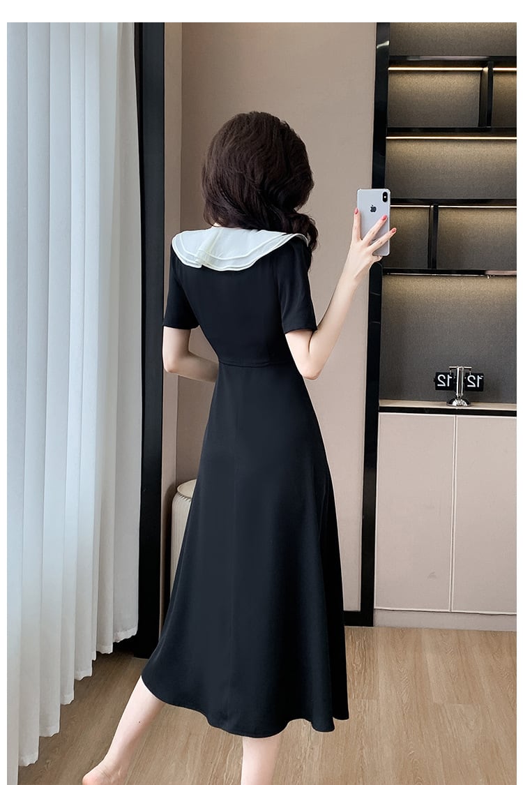【dress】フリルデートワンピース　M24563