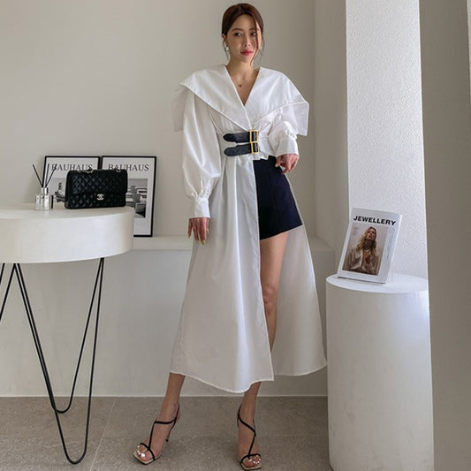 【dress】スリットAラインデートワンピースG23046