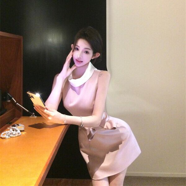 【dress】ノースリーブワンピース　M30058