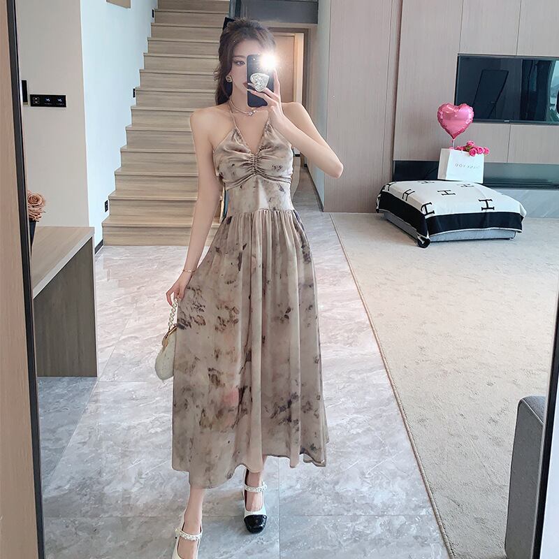 【dress】ホルターネックワンピース　M29997