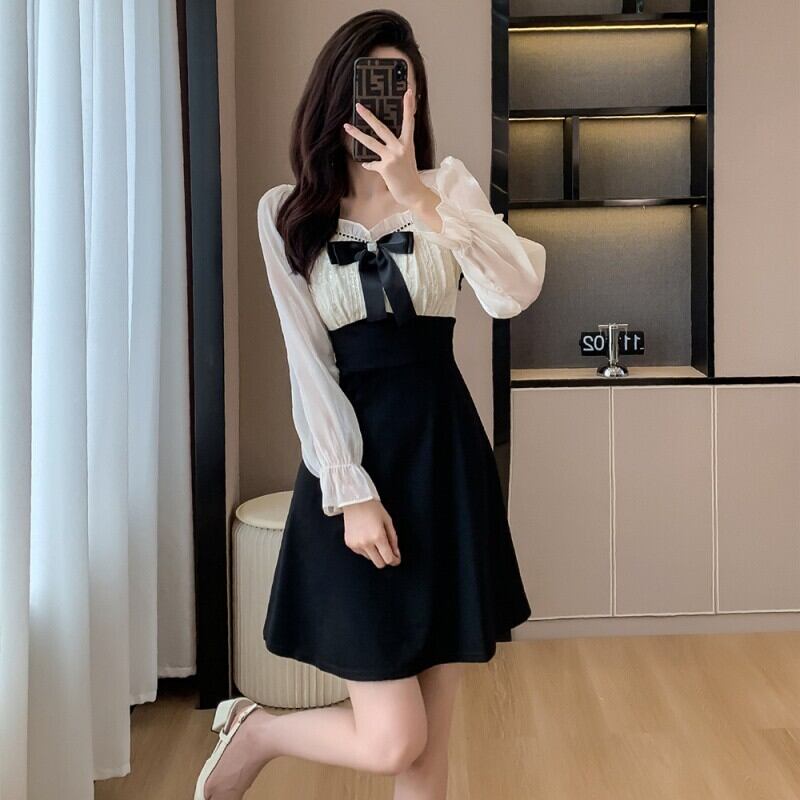 【dress】ドッキングワンピース　M18756