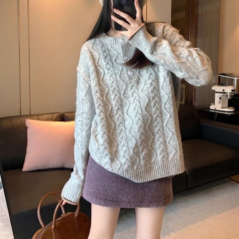【tops】ニットセーター　M27087
