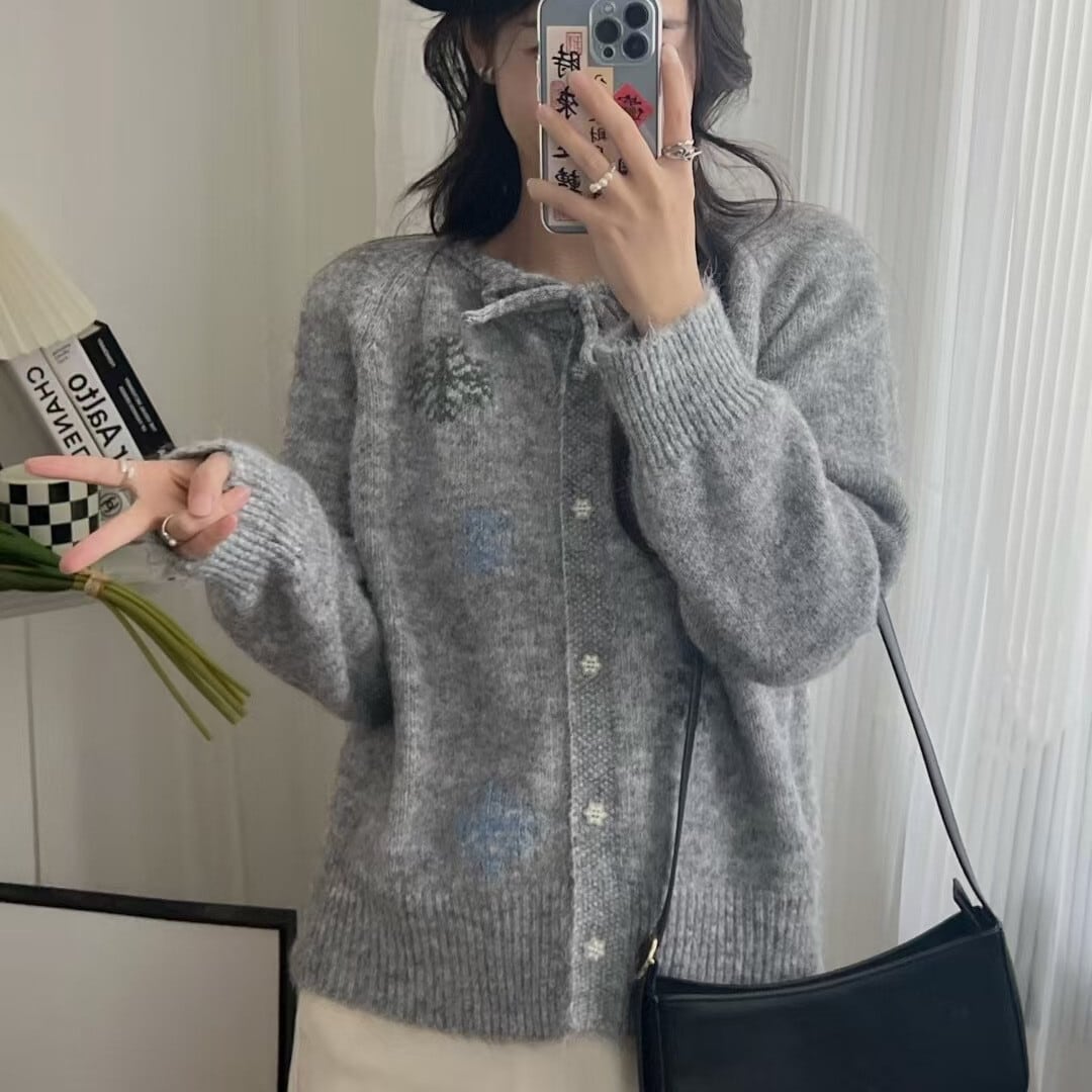 【outer】ニットカーデ　M29044