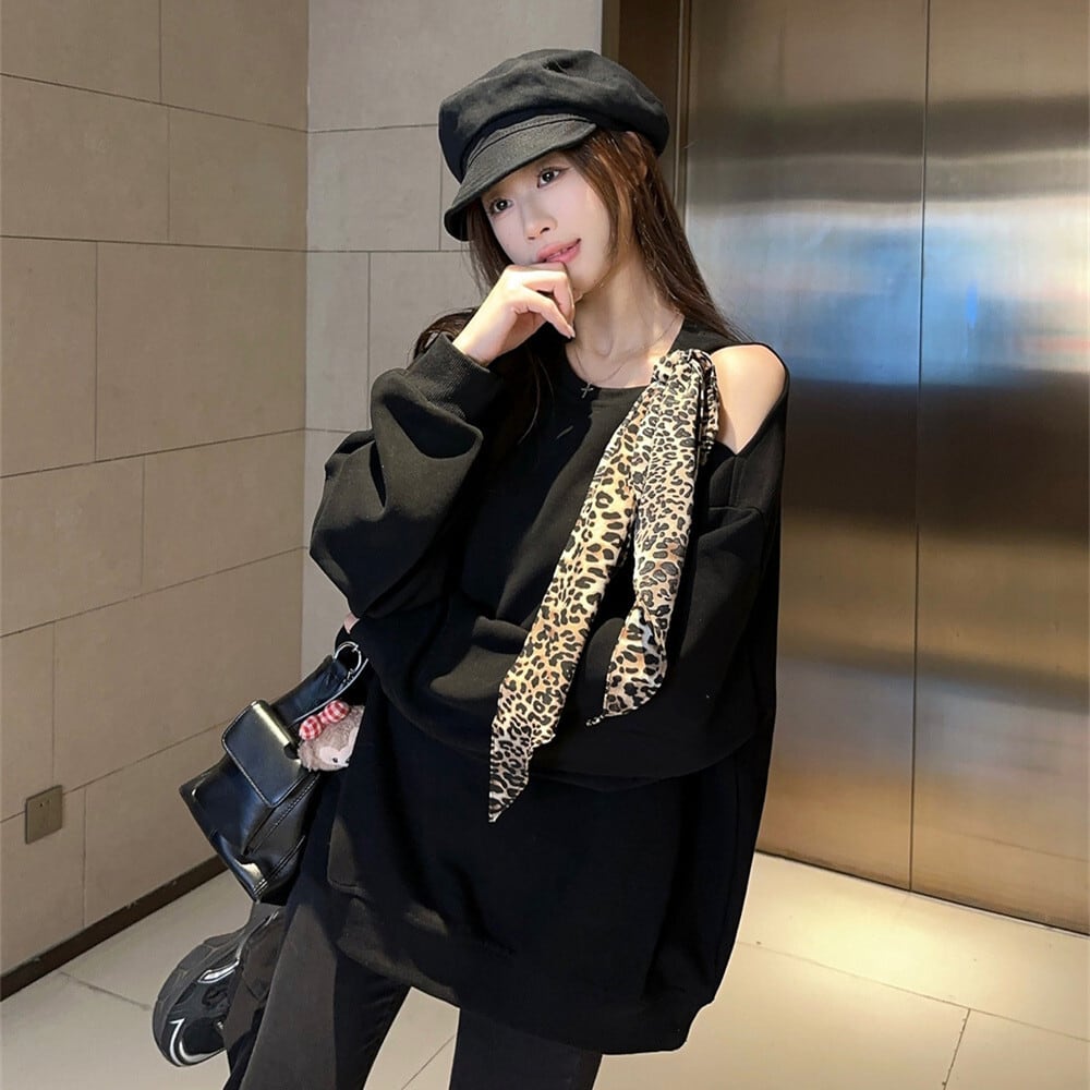 【tops】オフショルダープルオーバー　M27629
