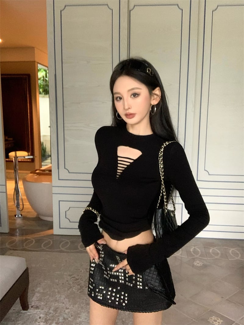 【tops】長袖Tシャツ　M29685