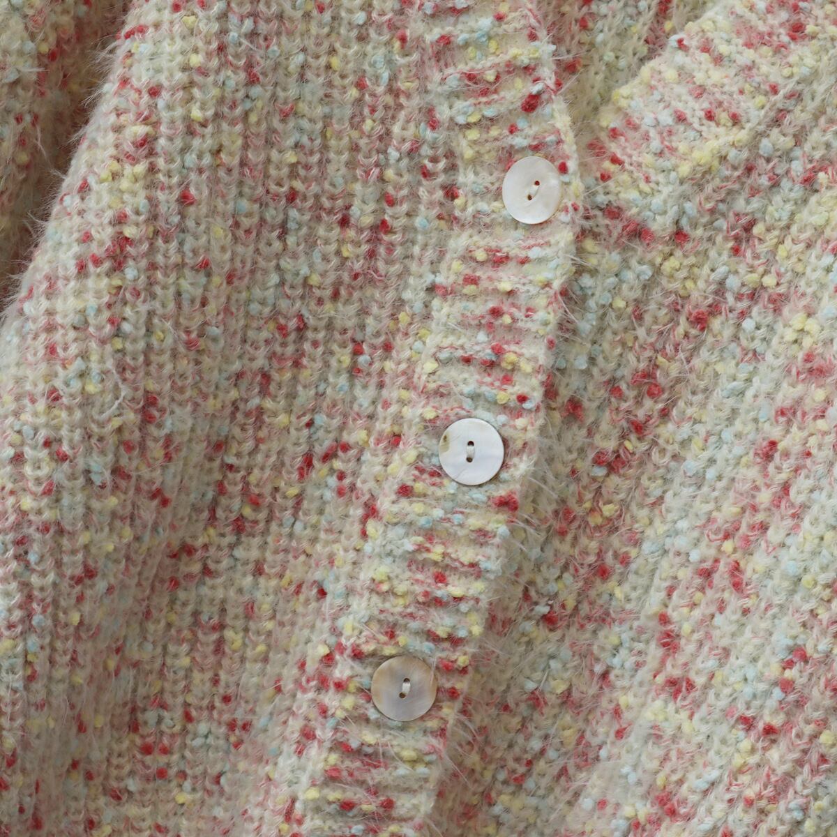 【outer】Vネックニットカーデ　M18541
