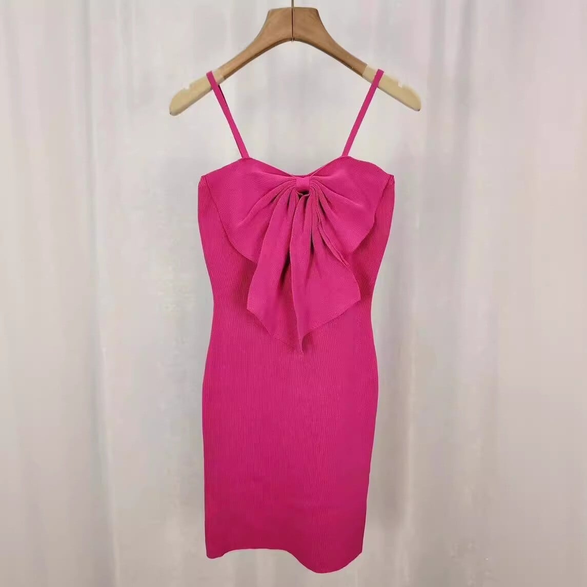 【dress】リボン付きキャミワンピース　M24026