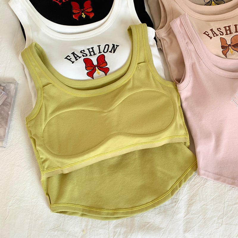 【tops】プリントキャミソール　M25085