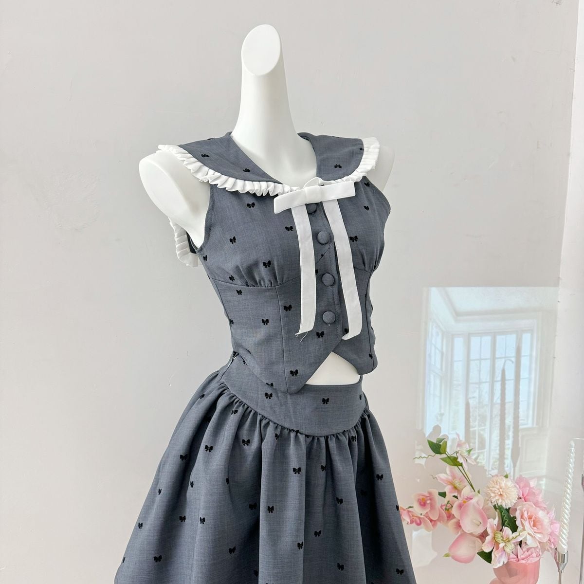 【set】リボンプリントセット　M24601