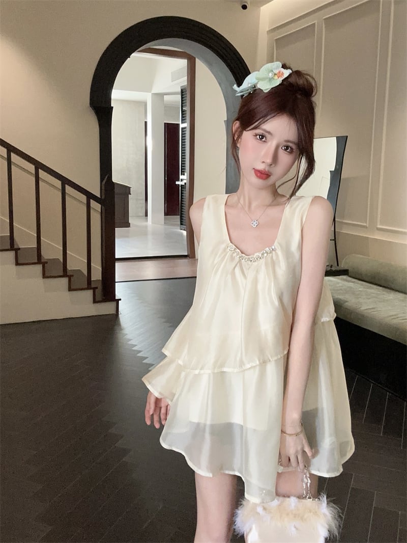 【tops】ノースリーブトップス　M24634