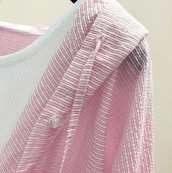 【tops】紫外線対策シャツトップス　M24027