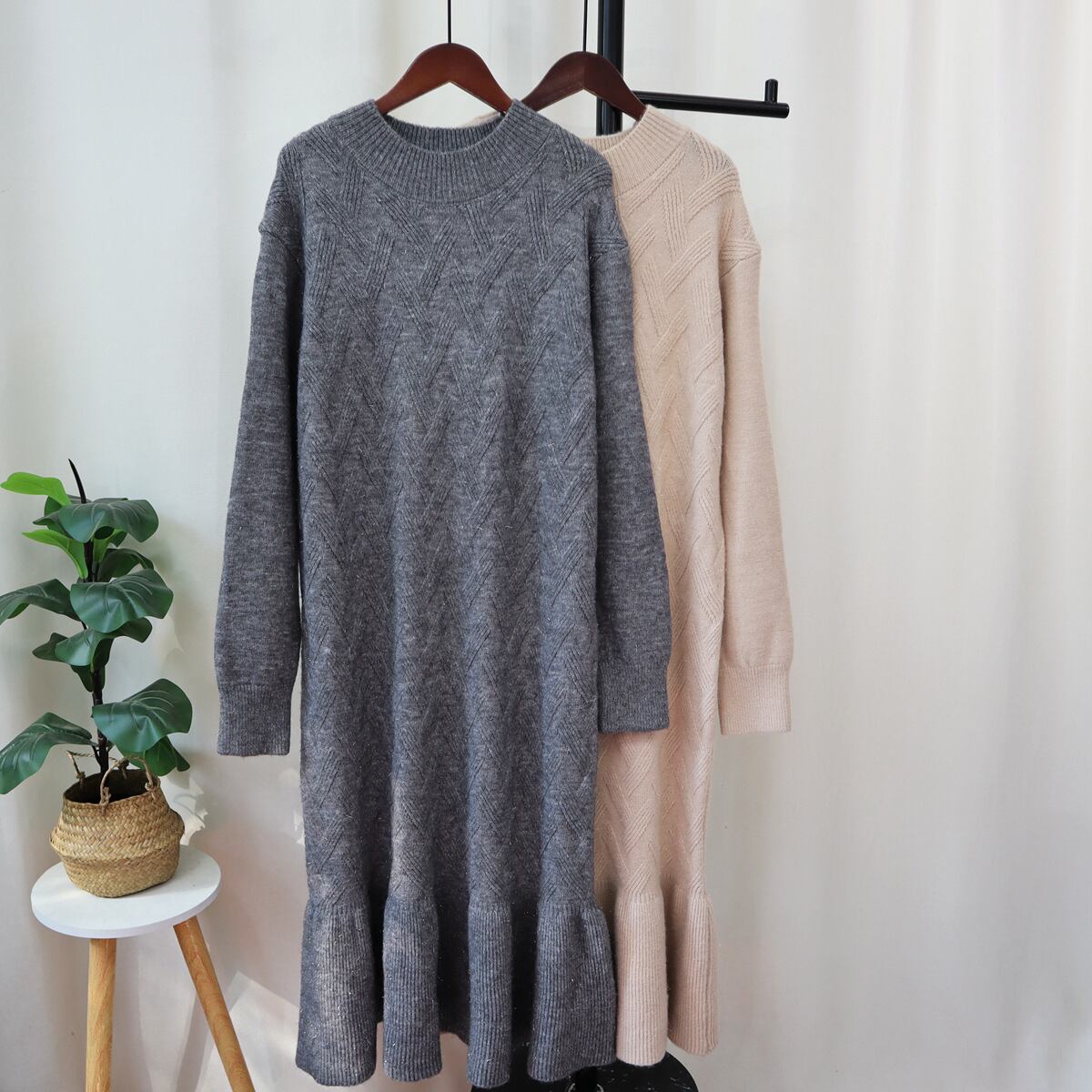 【dress】ニットワンピース　M26710