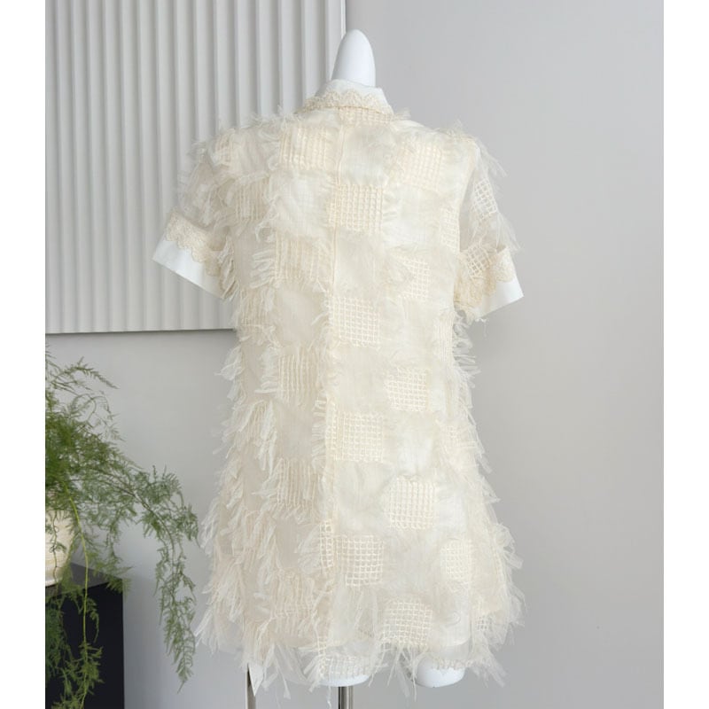 【dress】ジャカードワンピース　M23946