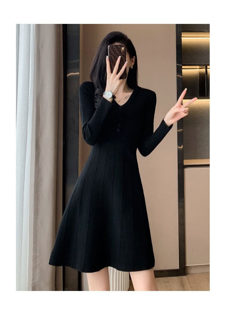 【dress】ニットワンピース　M25423