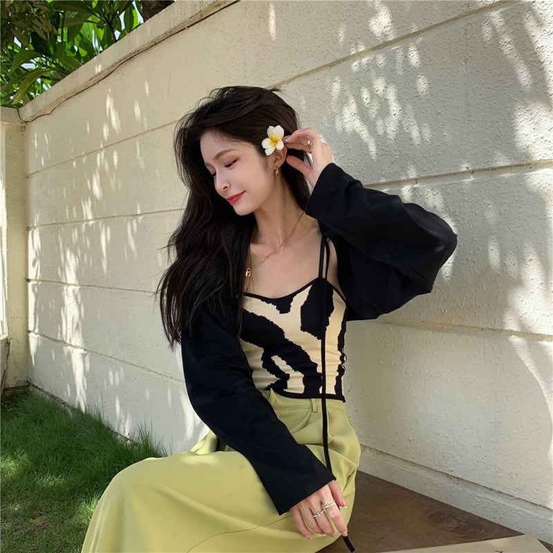 【tops】ニットキャミソールG20107