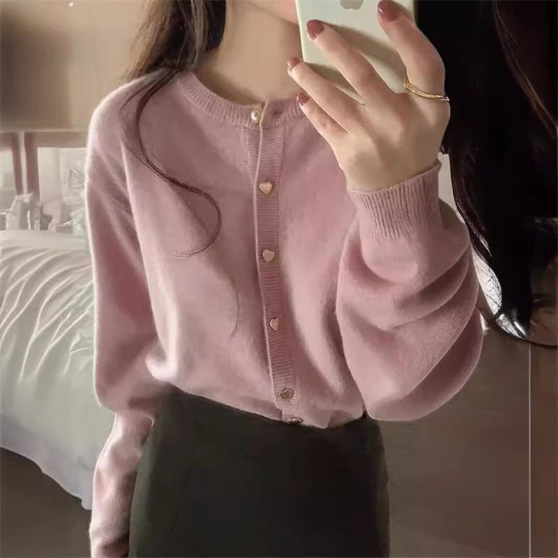 【outer】ニットカーデ　M25958
