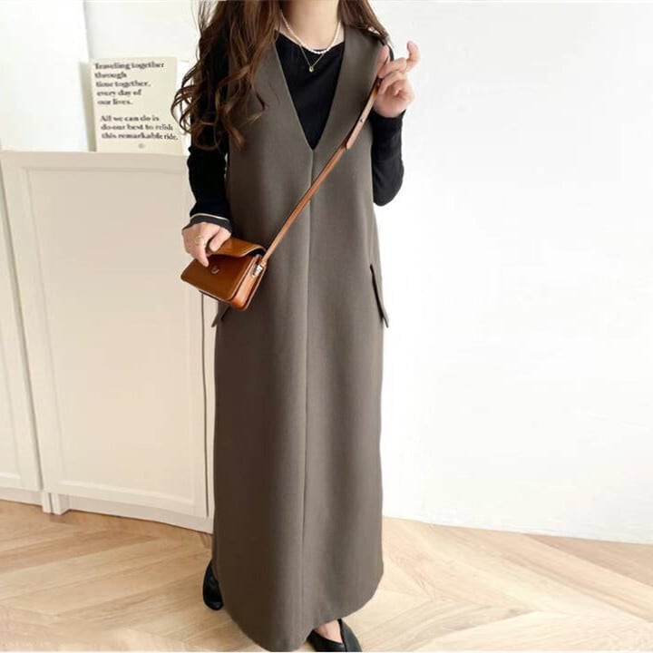 【dress】ベストワンピース　M26263