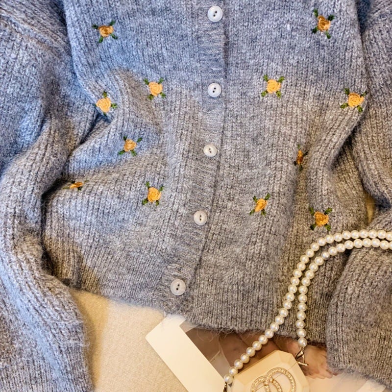 【outer】ニットカーデ　M29201