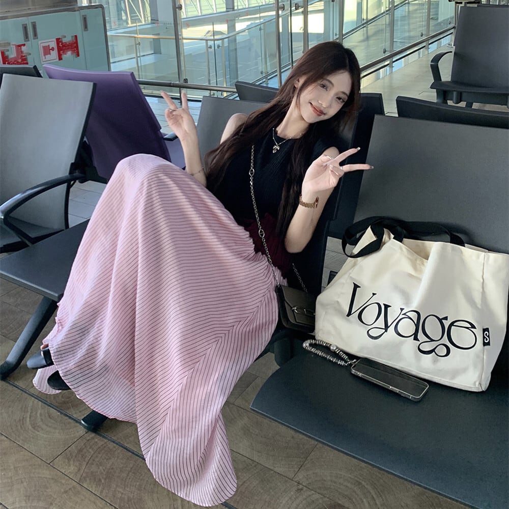 【dress】ノースリーブワンピース　M24340