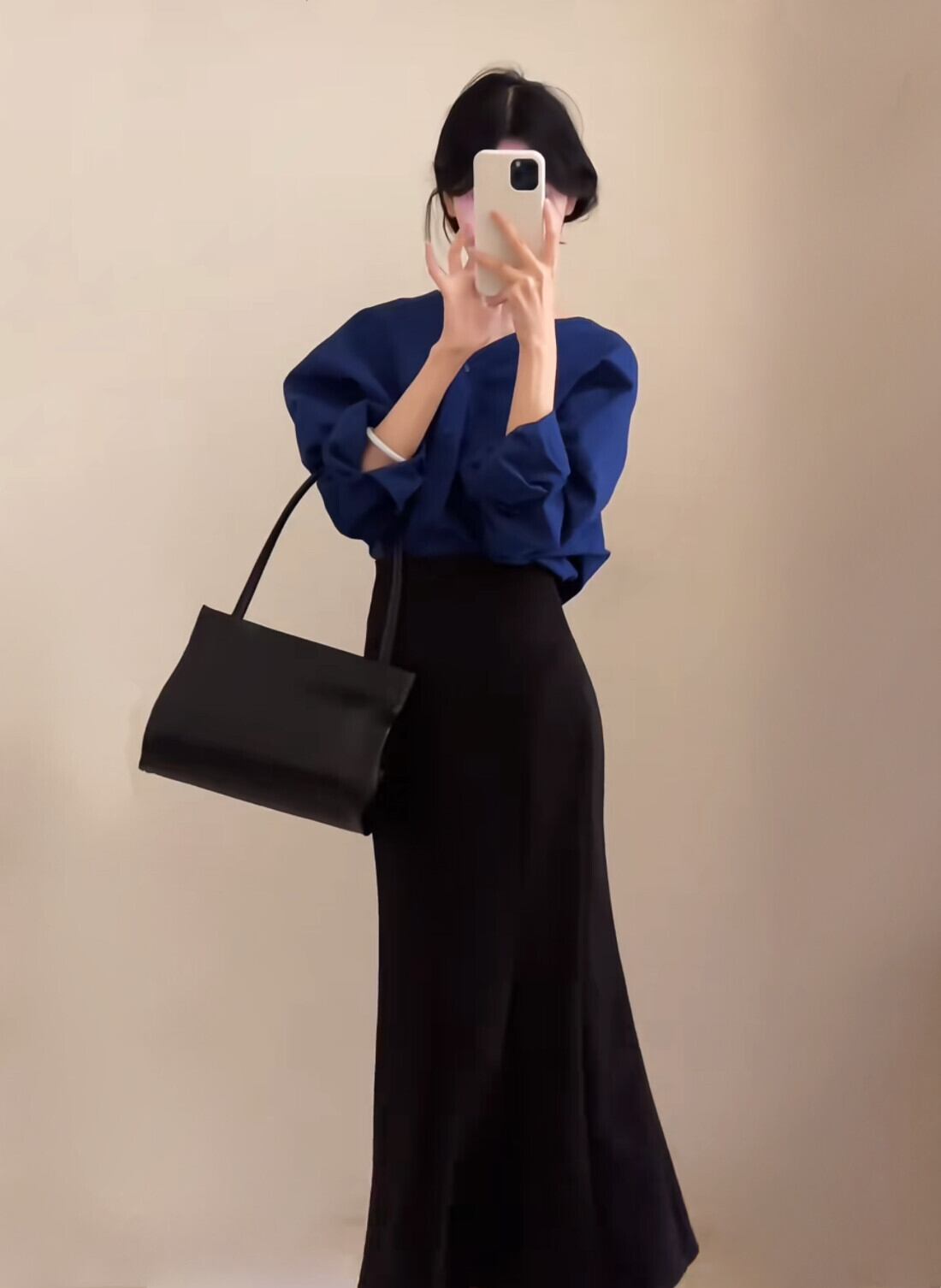 【set】Ⅴネックシャツ×ロングスカートセット     N3006