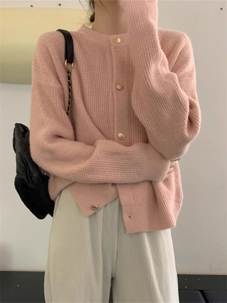 【outer】ニットカーデ　M25959