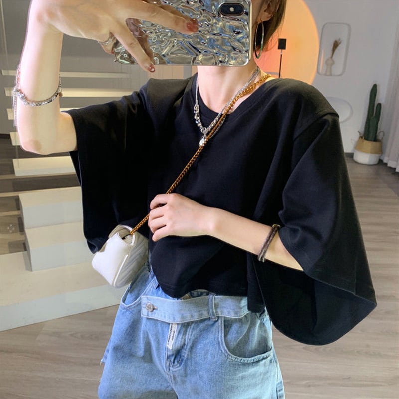 【tops】ドルマンスリーブTシャツG20414