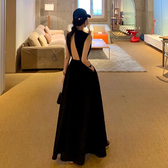 【dress】ノースリーブワンピース　M24737