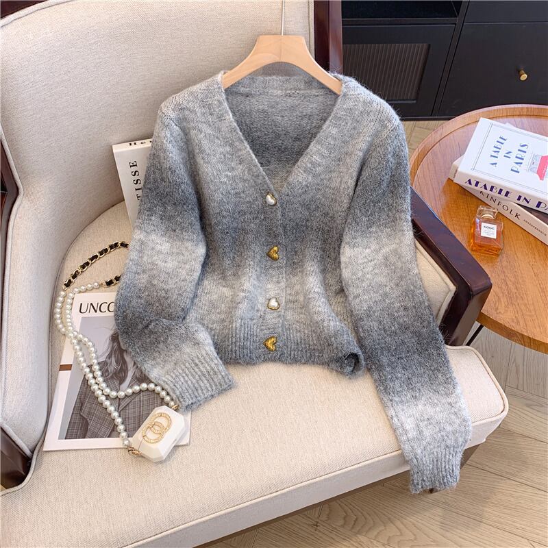 【outer】ニットカーデ　M29200