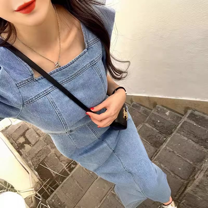 【dress】デニムワンピース　M24734