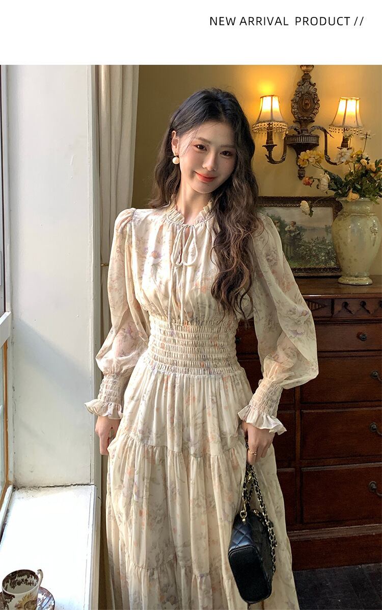 【dress】花柄ワンピース　M29733